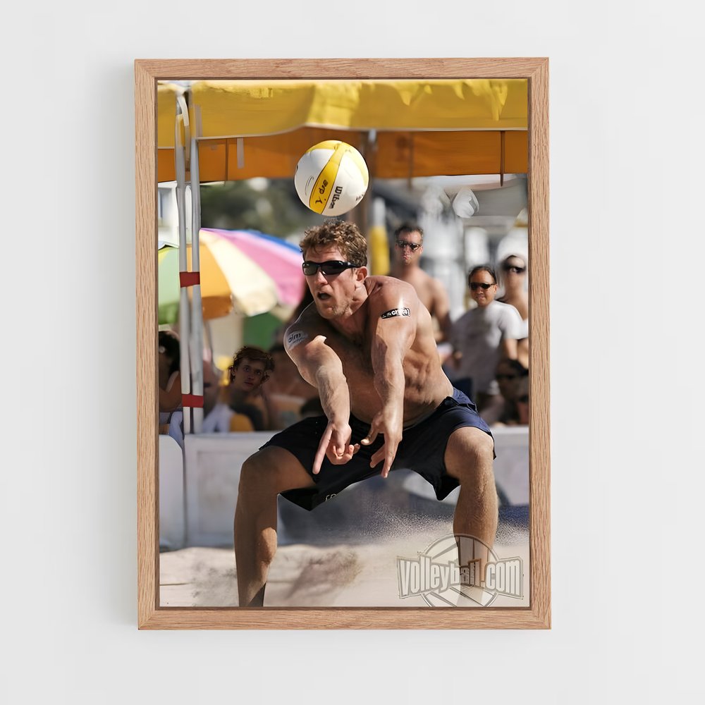Poster L'Esprit du Sable – affiche Beach-volley (vue 4)